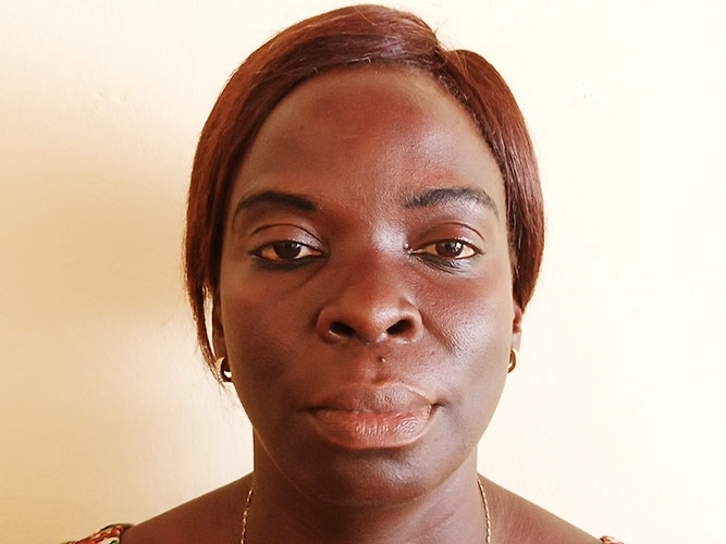 Aimée Constante NGOMBE-INGAGBA, Assistante de Chef de Service Particulier de DG
