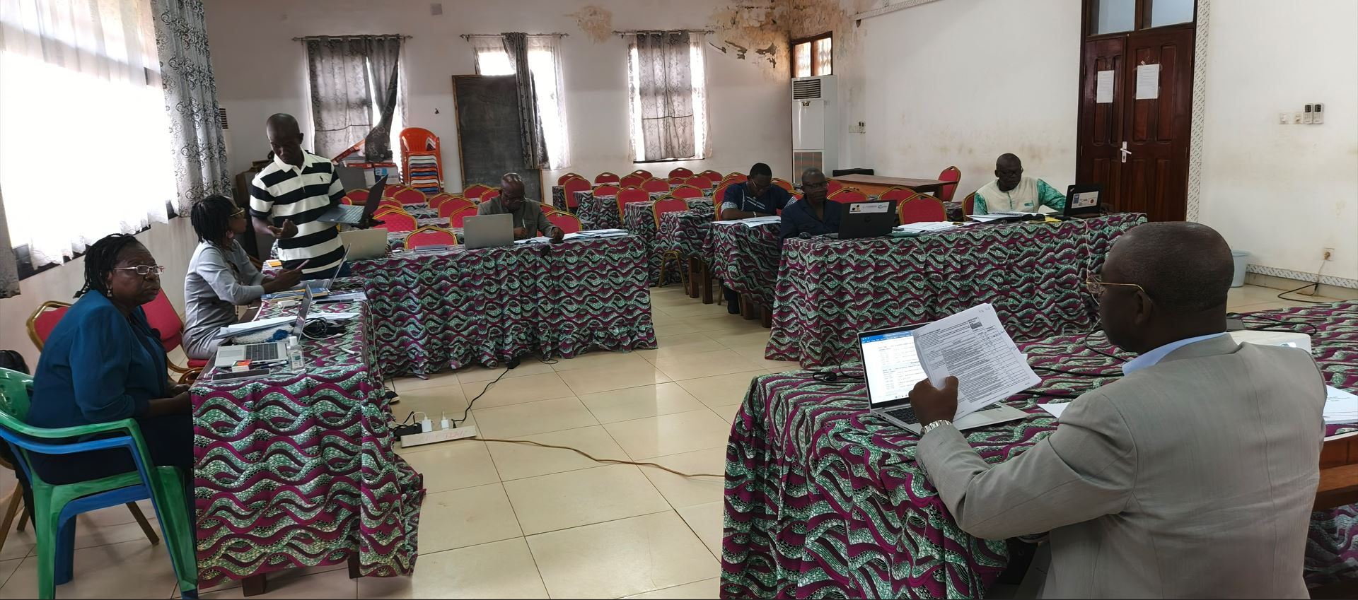 ICASEES : Atelier restreint de finalisation du diagnostic de conformité à la démarche qualité du système statistique centrafricain